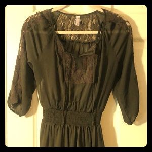 Xhilaration Green Dress
